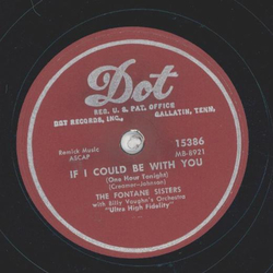 The Fontane Sisters - Seventeen / If I could be with you 