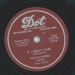 The Hilltoppers - If I didnt care / Bettina 