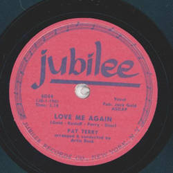 Pat Terry - Love me again / Since you have left me 