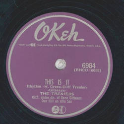 The Treniers - This is it /  Id do nothin but grieve