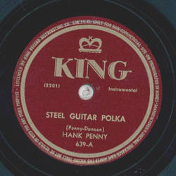 Hank Penny - Steel Guitar Polka / Wont you ride in my little Red Wagon