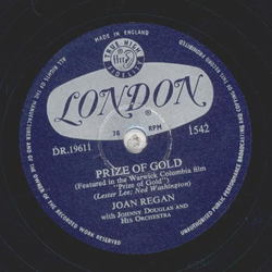 Joan Regan - Prize of Gold / Too many Heartaches