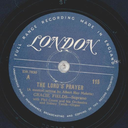 Gracie Fields - The Lords Prayer / Bless this House