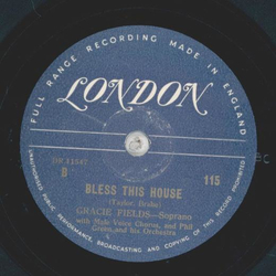 Gracie Fields - The Lords Prayer / Bless this House 