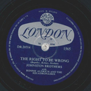 Johnston Brothers - The Right to be wrong / Chee Chee-oo...