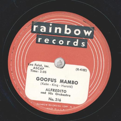 Alfredito - Round World Mambo #2 / Goofus Mambo