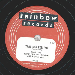 Eddie Miller - I surrender Dear / That old Feeling