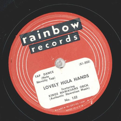 Kings Hawaiians Orch. - Lovely Hula Hands / Dreaming Aloha, of you