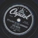 Stan Kenton - Intermission Riff / Its a pity to say goodnight