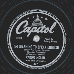 Carlos Molina - Im learning to speak english / Palabras de Mujer