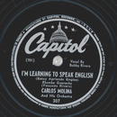 Carlos Molina - Im learning to speak english / Palabras...