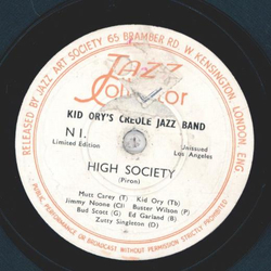 Kid Orys Creole Jazz Band - High Society / Panama Rag