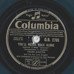 Frank Sinatra and the Ken Lane Singers - Youll Never Walk Alone / If I Loved You