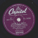 Nat "King" Cole - Autumn Leaves / Love is a many splendored thing