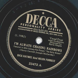 Dick Haymes - Im always chasing Rainbows / Tomorrow is forever