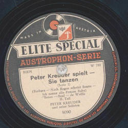 Peter Kreuder spielt - Sie tanzen