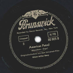 Originalaufnahme aus dem Universal-Film: Glenn Miller Story - St. Louis Blues March / American Patrol