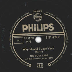 The Four Lads - Skokiaan / Why Should I Love You?