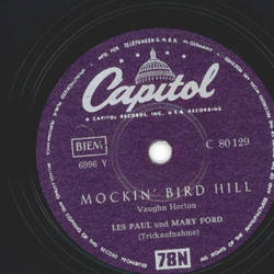 Les Paul und Mary Ford - How High The Moon / Mockin Bird Hill