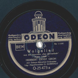 Herbert Ernst Groh - Wolgalied / Willst du