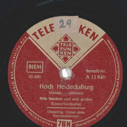 Bela Sanders - Hoch Heidecksburg / Unter dem Sternenbanner