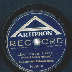 Orchester mit Refraingesang - Kutt erop! Kutt erop! / Der treue Husar