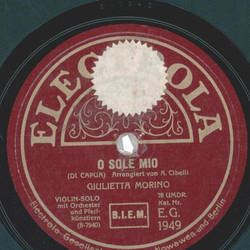 Giulietta Morino - La Paloma / O Sole Mio