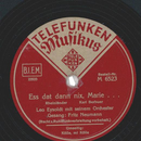  Leo Eysoldt - Ess dat dann nix, Marie / Klle, mi Klle