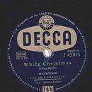 Mantovani und sein Orchester - White Christmas / Adeste...