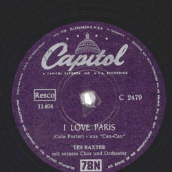 Les Baxter - I love Paris / Gigi