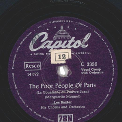 Les Baxter - Theme from Helen of Troy / The poor People of Paris