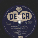 Bill Haley and his Comets - Crazy Man, Crazy / Whatcha Gonna Do