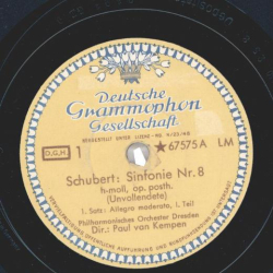 Paul van Kempen - Schubert: Sinfonie Nr.8