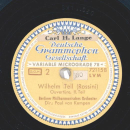 Paul van Kempen - Wilhelm Tell, Ouvertüre Teil I und II