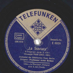 Orchester der städtischen Oper Berlin, Ltg.Artur Rother -...