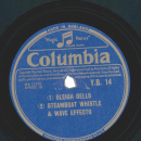 Geräuschplatte (Noises) - 1) School Bell 2) Cuckoo 3) Horses Galop / 1) Sleigh Bell 2) Steamboat Whistle & Wave Effects