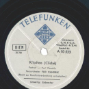 Tanzorchester Fud Candrix - Eisbrecher / Klischee