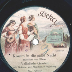 Volkslieder-Quartett - Komm in die stille Nacht / Das Ringlein sprang entzwei