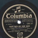 Layton, Johnstone - Happy Day Are Here Again / Lucky Me,...