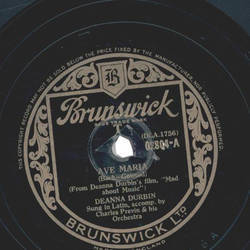 Deanna Durbin - Ave Maria / Home Sweet Home