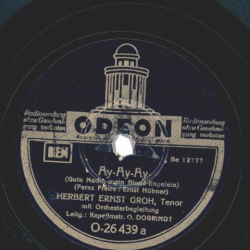 Herbert Ernst Groh - Ay, ay, ay / Schenk mir dein Lächeln, Maria
