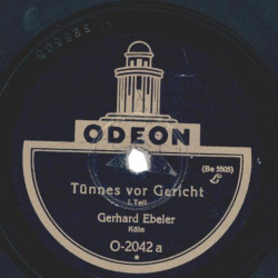 Gerhard Ebeler - Tünnes vor Gericht, Teil I und II