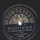 Tenor mit Orchesterbegleitung - Lache Bajazzo / Siciliana