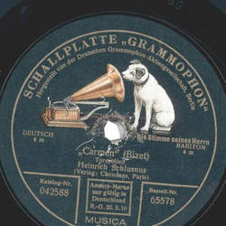 Heinrich Schlusnus -  Carmen ( Bizet) / Tannhäuser (...