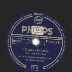 Hotcha Mundharmonika Trio mit Rhythmusbegleitung - Blowing The Rag / 12th Street Rag