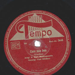 Fred Brückner - Caro mio ben / Largo