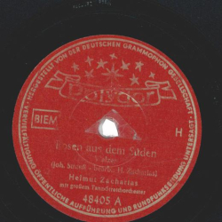 Helmut Zacharias - Rosen aus dem Süden / Ballsirenen-Walzer