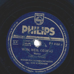 Max Schönherr - Wein, Weib, Gesang / Rosen aus dem Süden