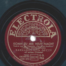 Barnabas von Geczy - Komm zu mir heut Nacht / Und wenn du...
