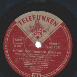 Regensburger Domspatzen - Schlafe, mein Prinzchen, schlaf ein / Mariae Wiegenlied